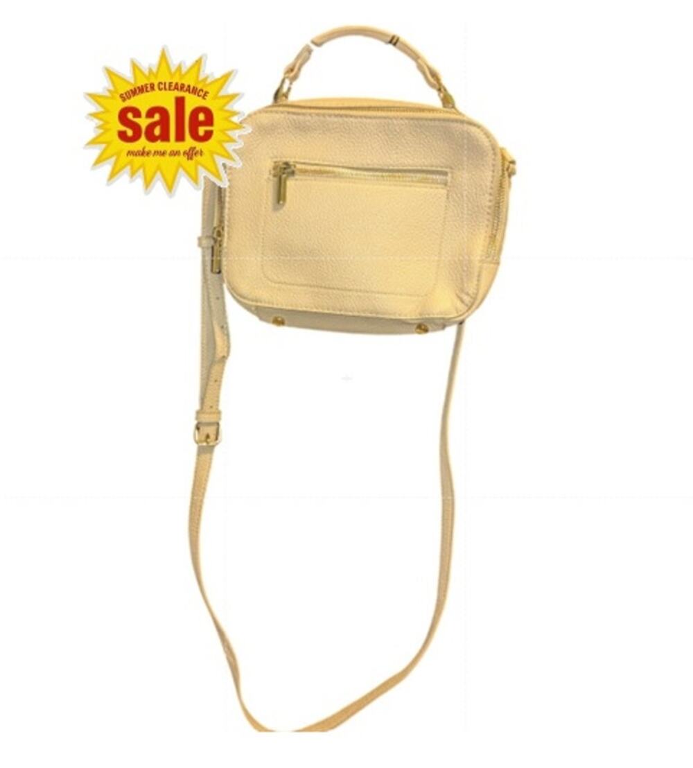 A New Day Beige Crossbody Purse  SUMMER CLEARANCE SALE -MAKE ME AN OFFER!
